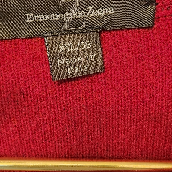 NWOT Ermenegildo Zegna CASHMERE(100%) grey Men's sweater.Made in Italy. Stunning - Picture 4 of 13